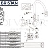 Bristan Chive Easyfit Sink Mixer Tap Spares